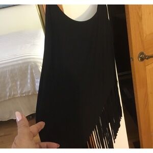 Womens fringe top